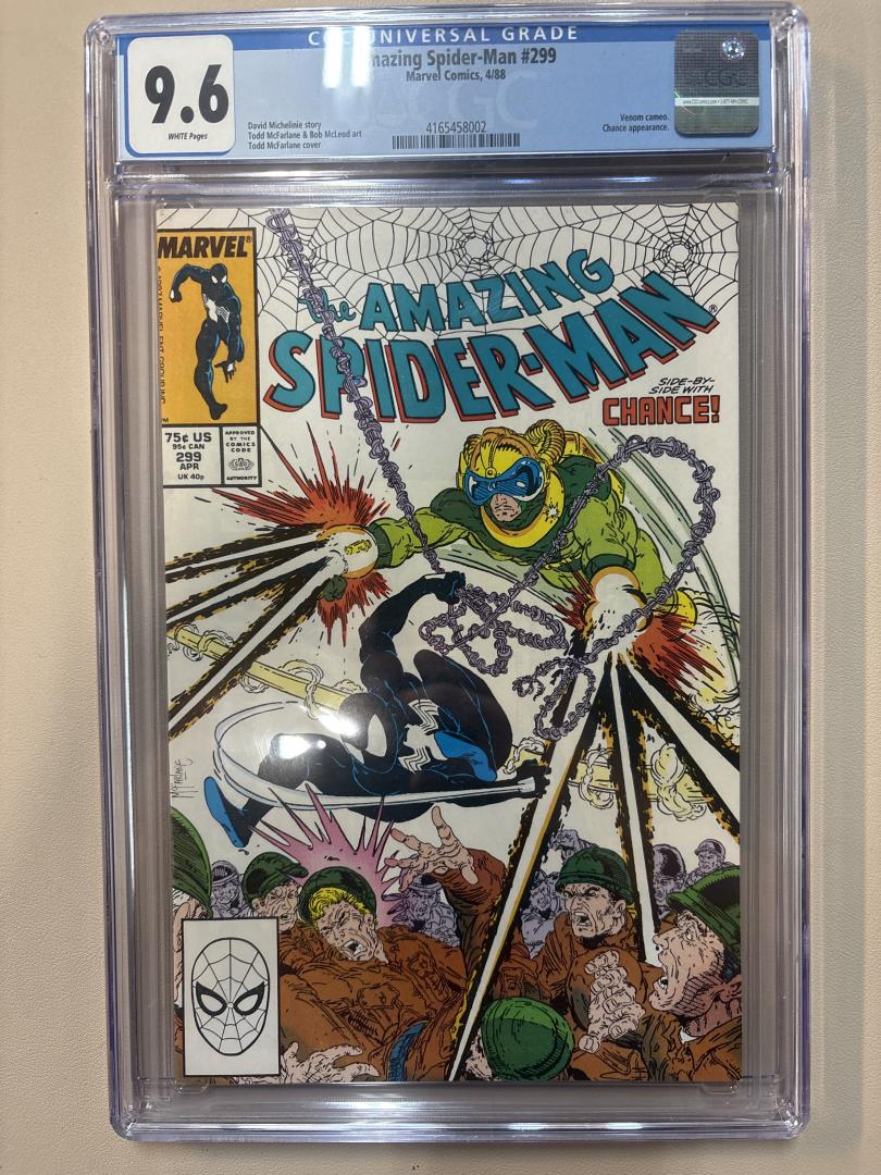 Amazing Spider-Man #299 9.6 CGC Marvel 1988