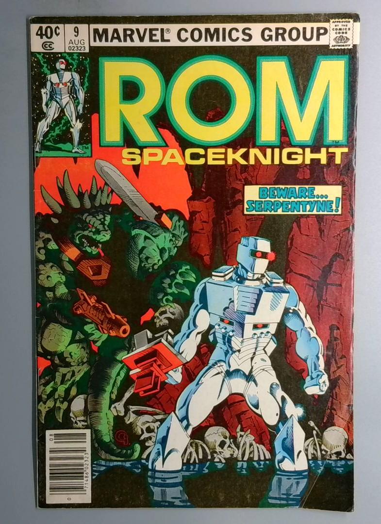 Rom #9 Newsstand Edition Marvel 1980