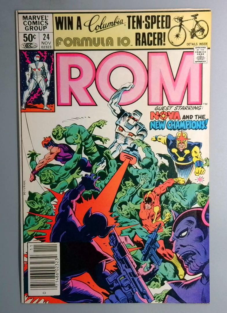 Rom #24 Newsstand Edition Marvel 1981