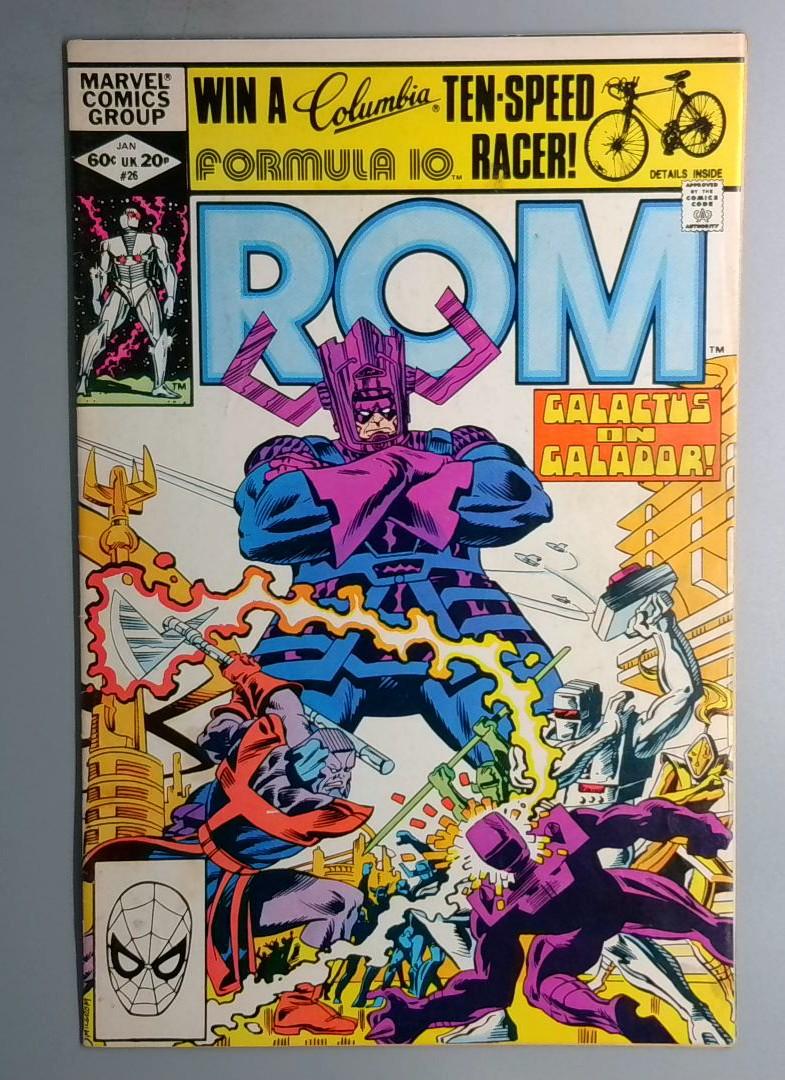 Rom #26 Direct Edition Marvel 1982