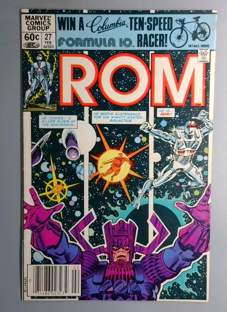 Rom #27 Newsstand Edition Marvel 1982