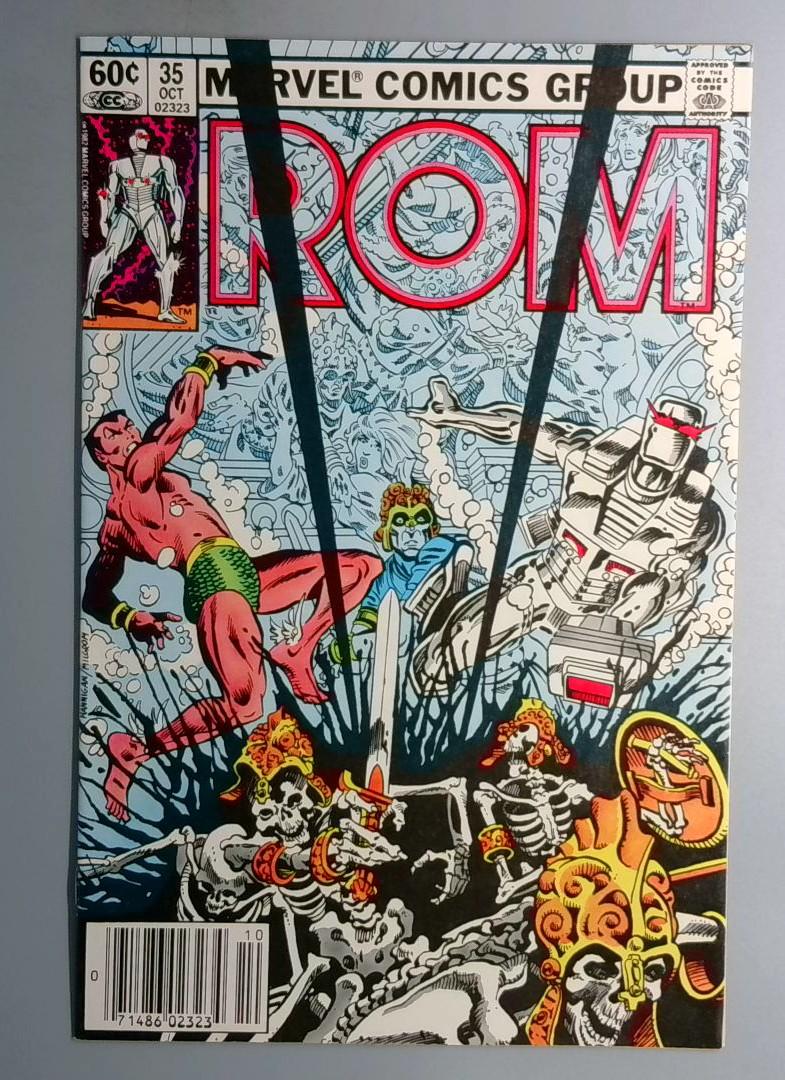 Rom #35 NM Newsstand Edition Marvel 1982