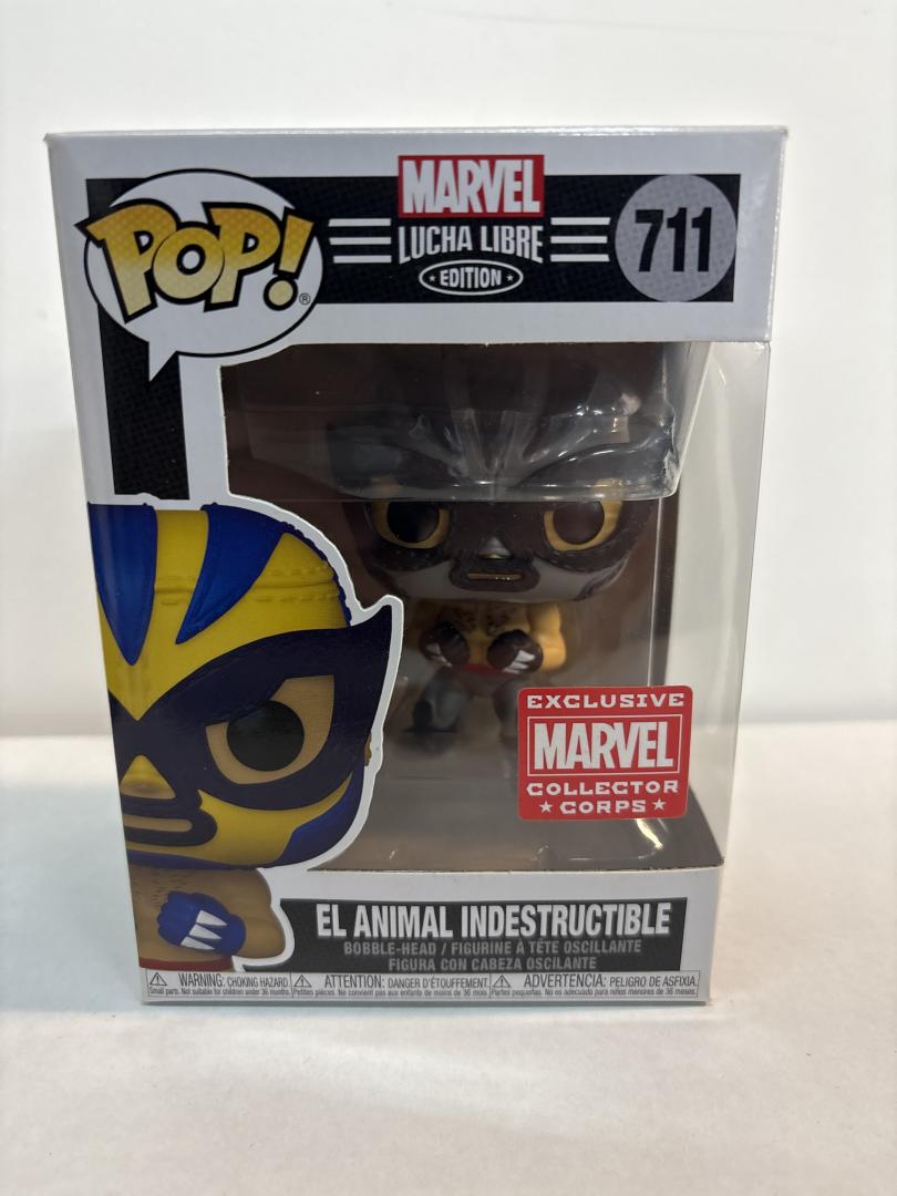 Funko Pop! El Animal Indestructible #711 Marvel Lucha Libre Excl.