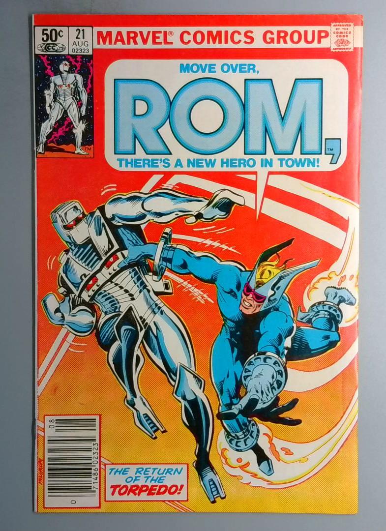 Rom #21 Newsstand Edition Marvel 1981