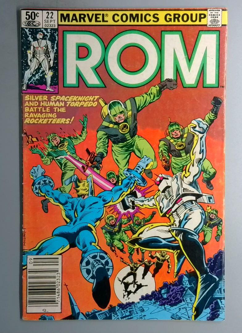 Rom #22 Newsstand Edition Marvel 1981