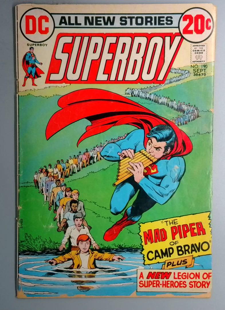 Superboy #190 DC 1972