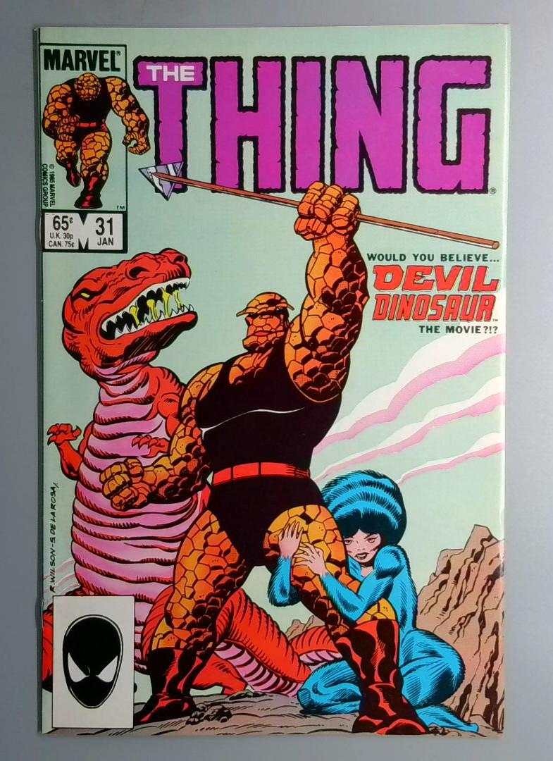 Thing #31 First Modern Age Issue Direct Edition Marvel 1986