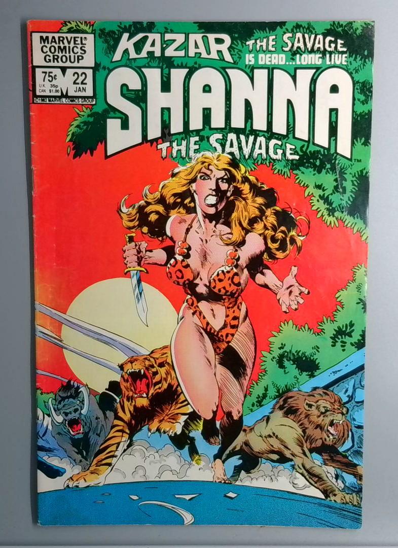 Ka-Zar the Savage #22 Marvel 1983