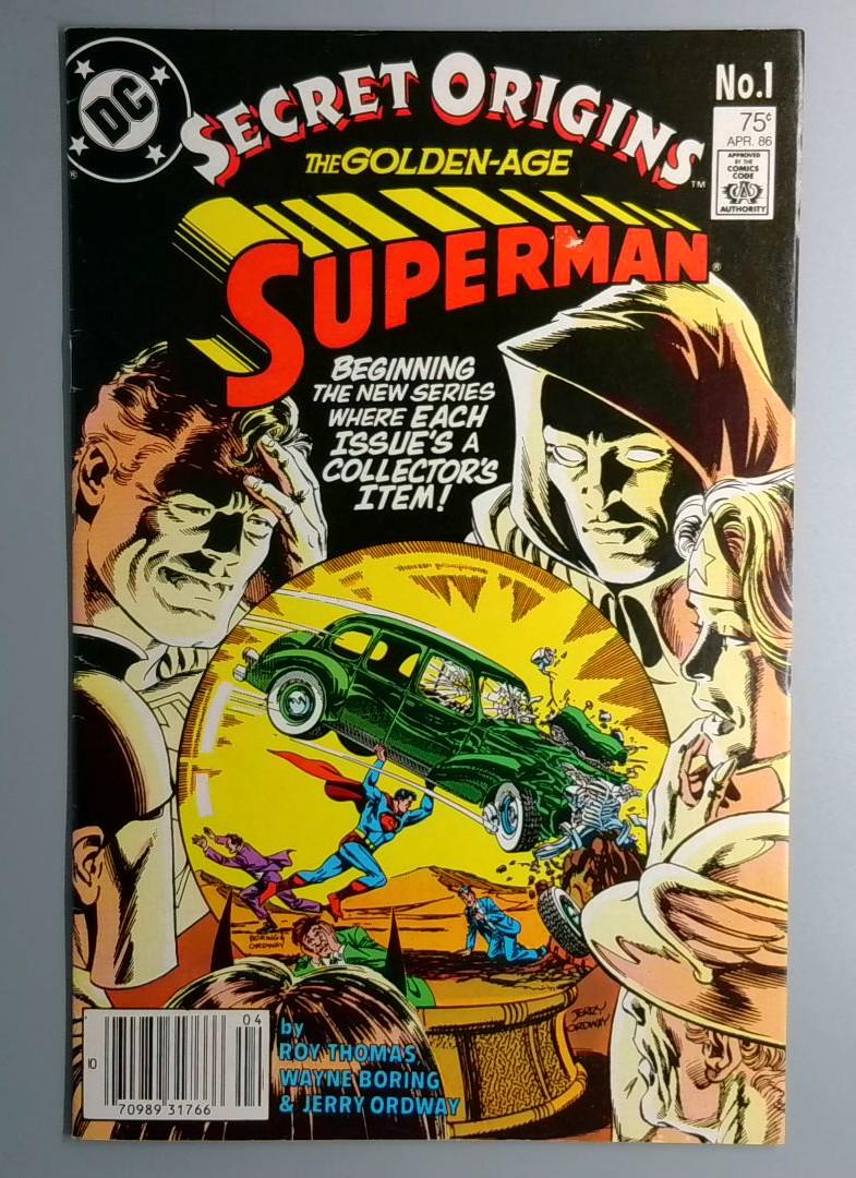 Secret Origins #1 Newsstand Edition DC 1986