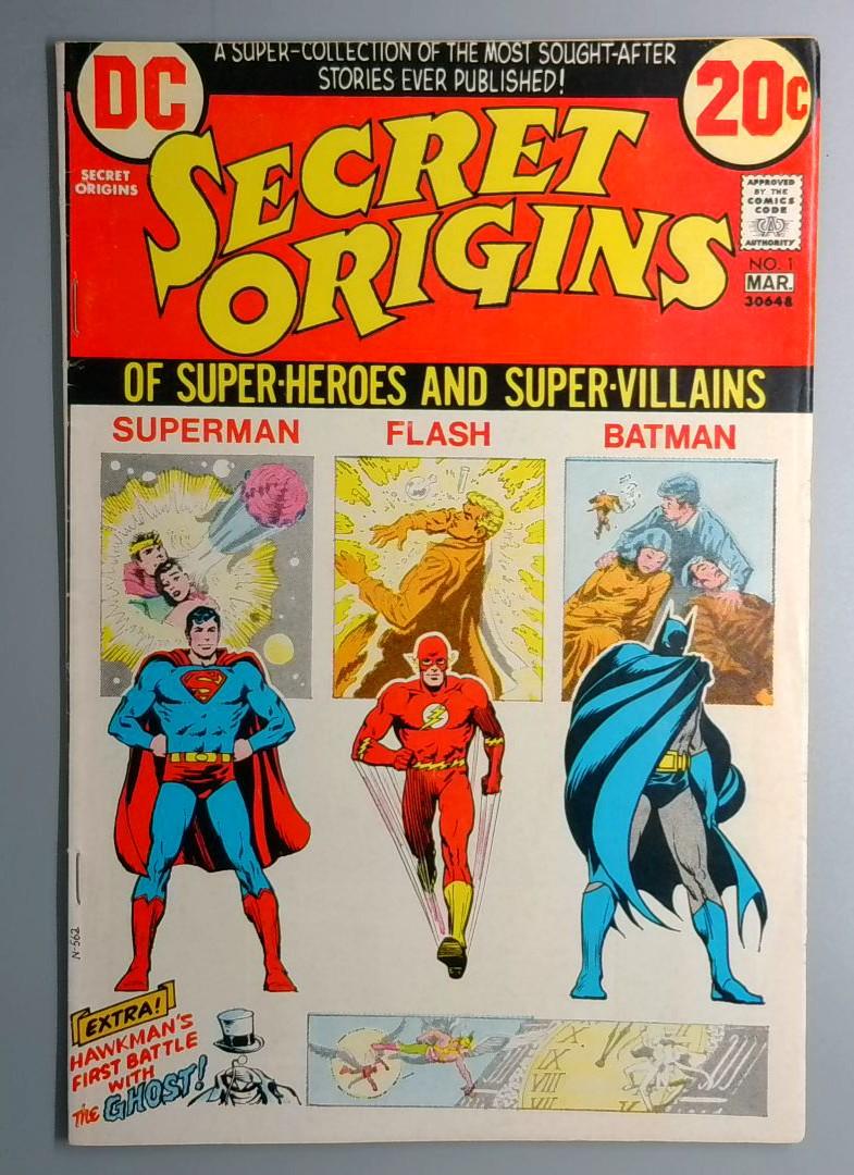 Secret Origins #1 VG DC 1973