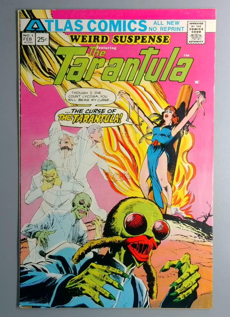 Weird Suspense #1 FN/VF featuring the Tarantula Atlas Comics February 1975