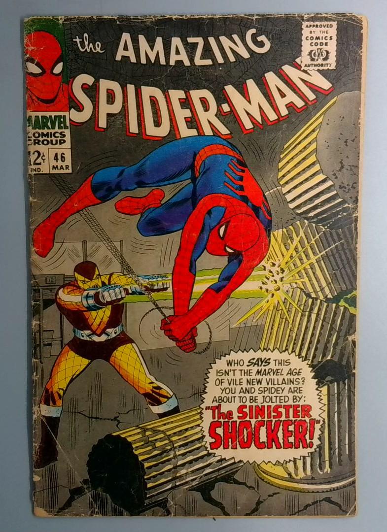 Amazing Spider-Man #46 VG- 1st Shocker Marvel Comics 1967