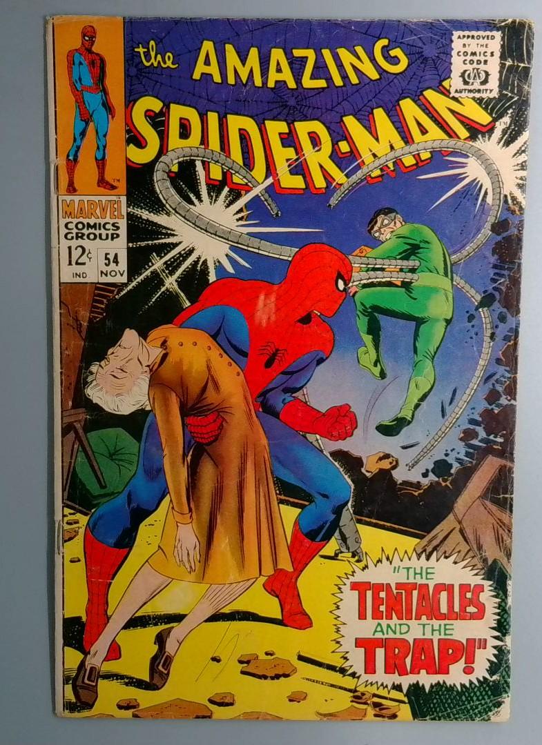 Amazing Spider-Man #54 VG Dr. Octopus Appearance Marvel 1967