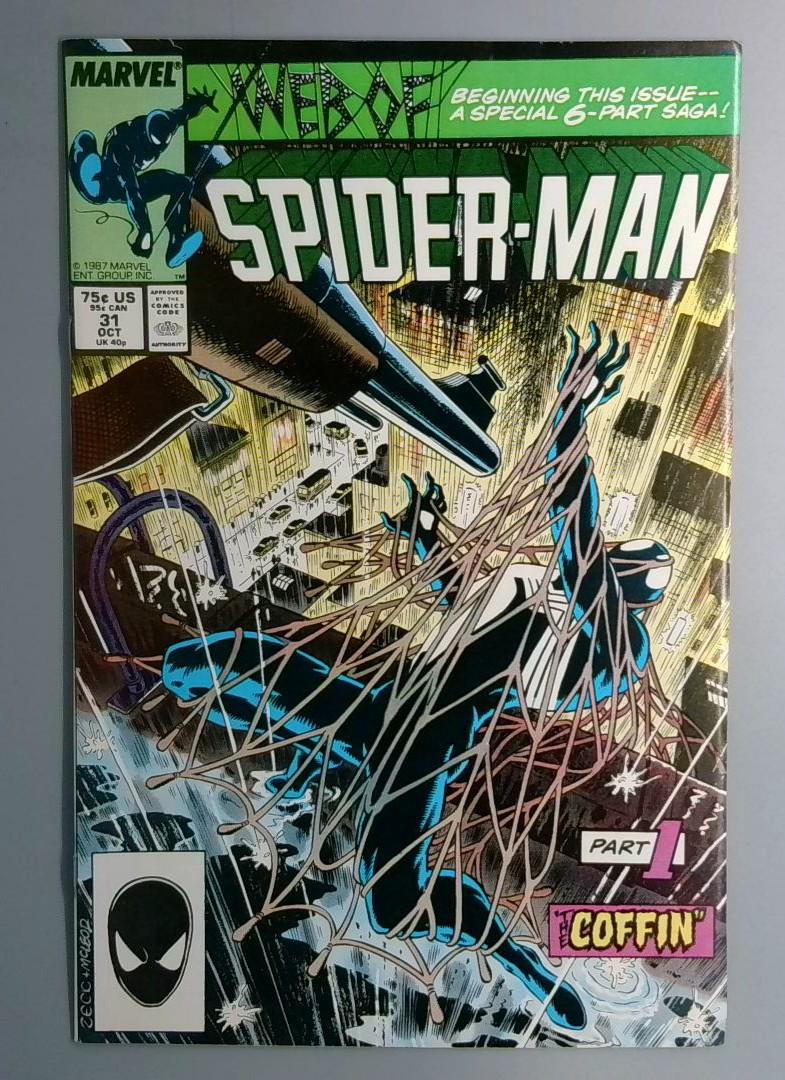 Web of Spider-Man #31 VF Kravens Last Hunt Part 1 Marvel 1987