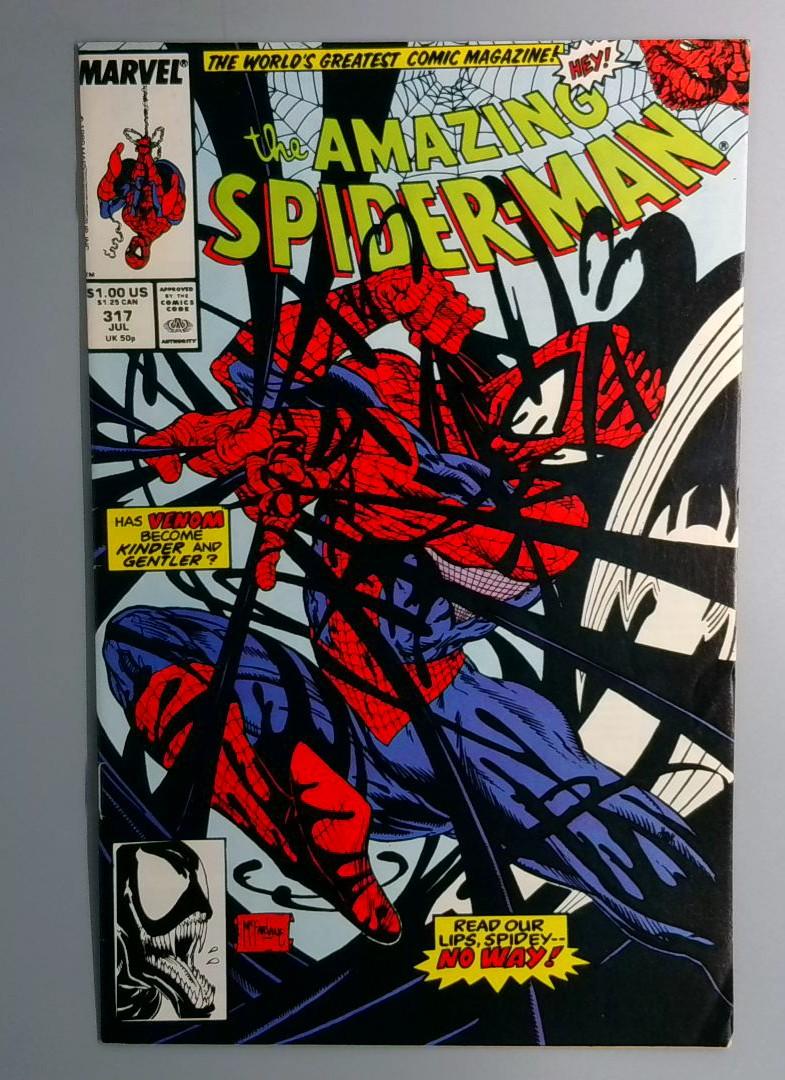 Amazing Spider-Man #317 VF- Venom Cover Marvel 1989