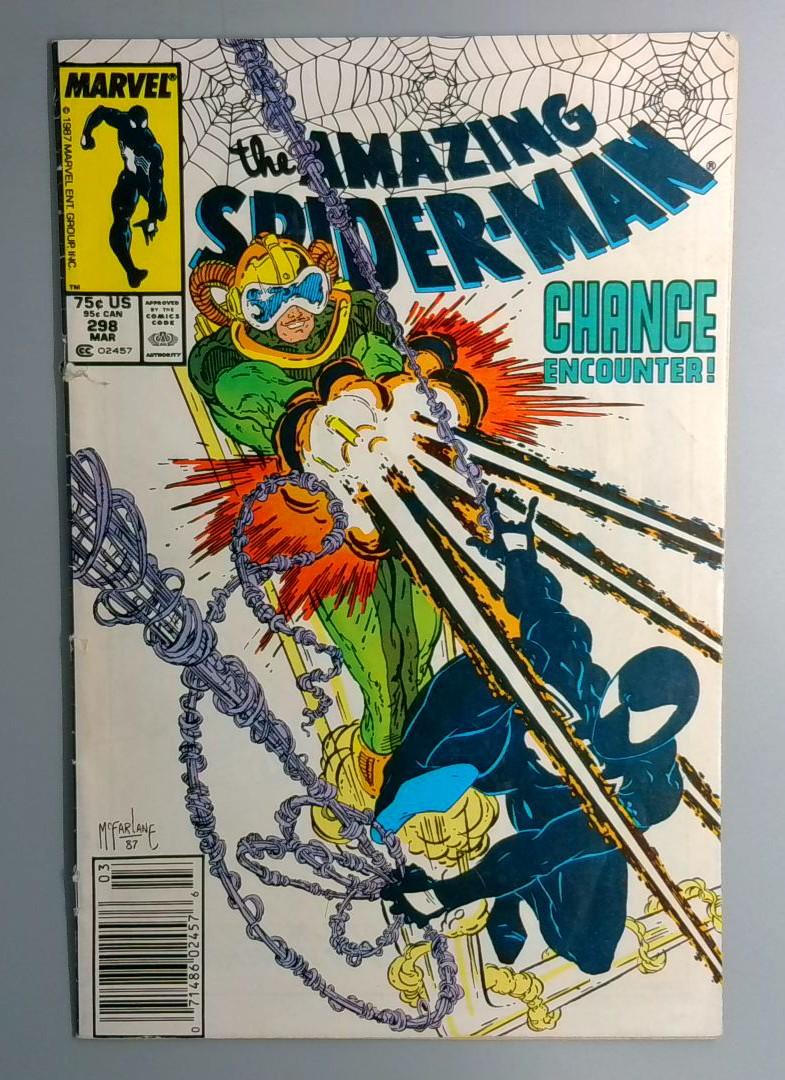 Amazing Spider-Man #298 1st McFarlane Issue, Newsstand READER Marvel 1987