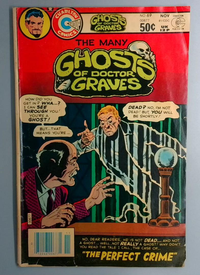 Ghost of Doctor Graves #69 Charlton 1981