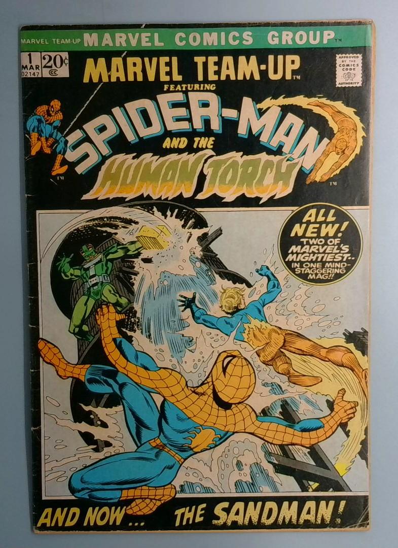 Marvel Team-Up #1 VG Marvel Comics 1972