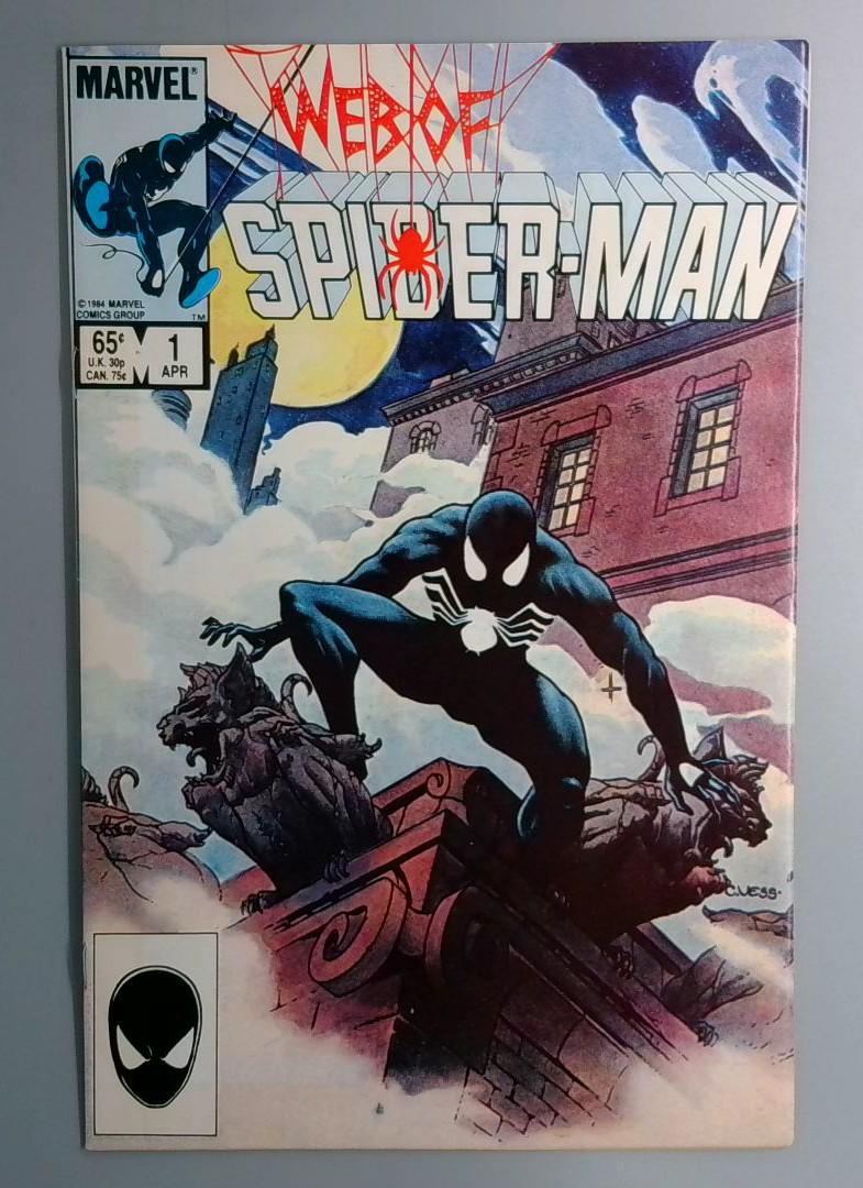 Web of Spider-Man #1 1st Appearance of the Vulturions Marvel 1985