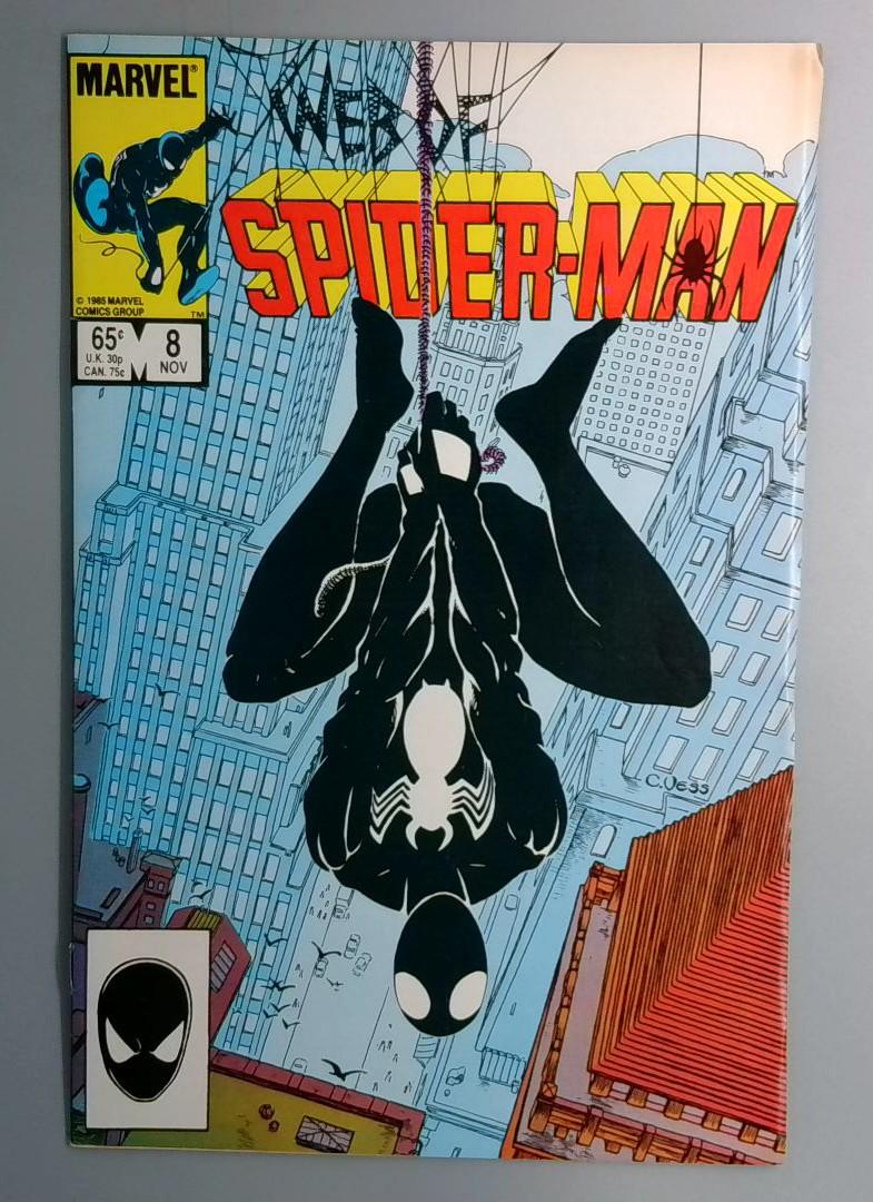 Web of Spider-Man #8 1st Smithville Thunderbolt Fred HopkinsMarvel 1985