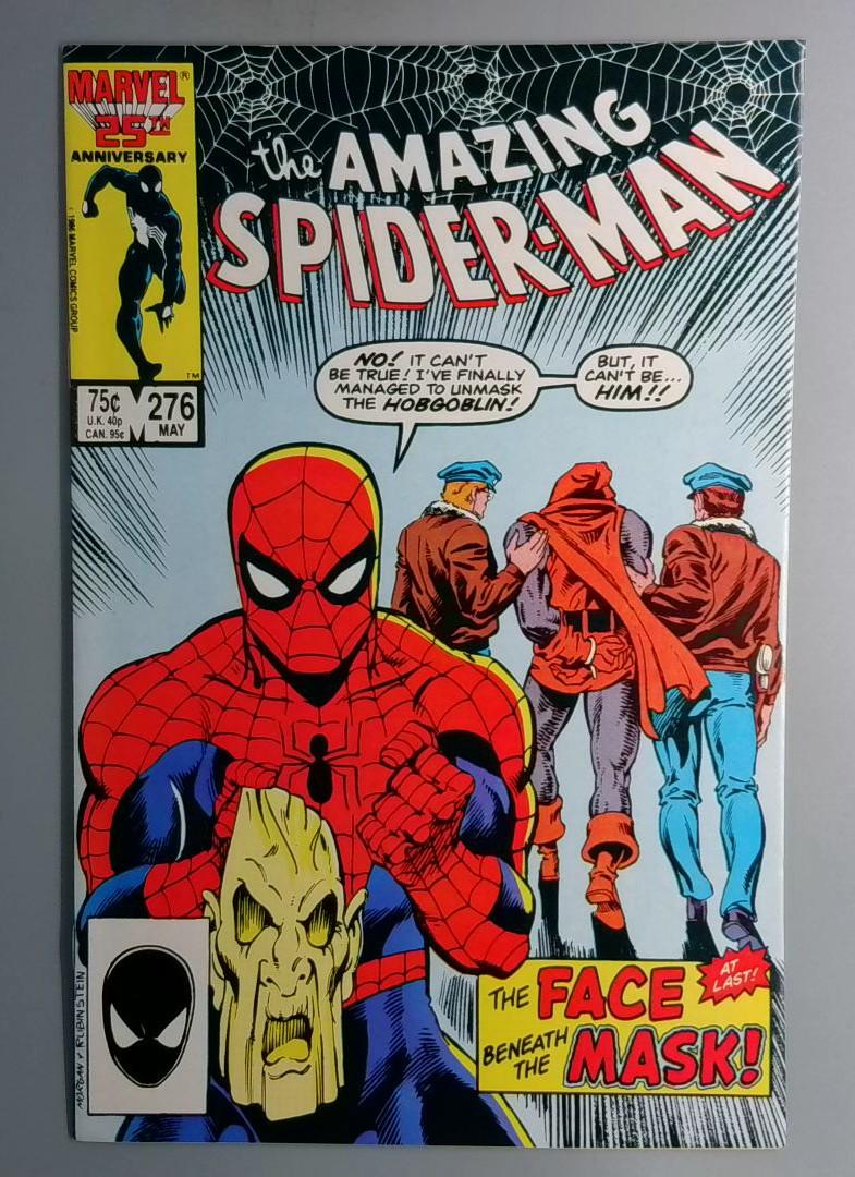 Amazing Spider-Man #276 Flash Thompson Framed As Hobgoblin Marvel 1986