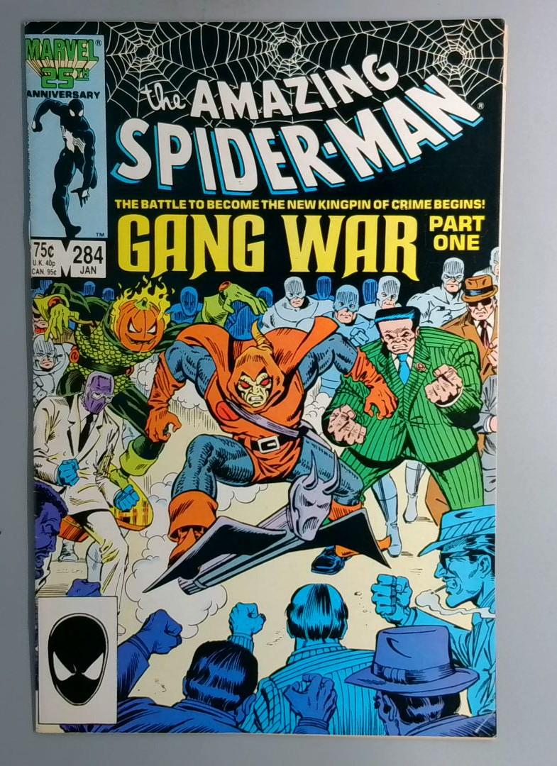 Amazing Spider-Man #284 Start of Gang War. Hob-Goblin Marvel 1987
