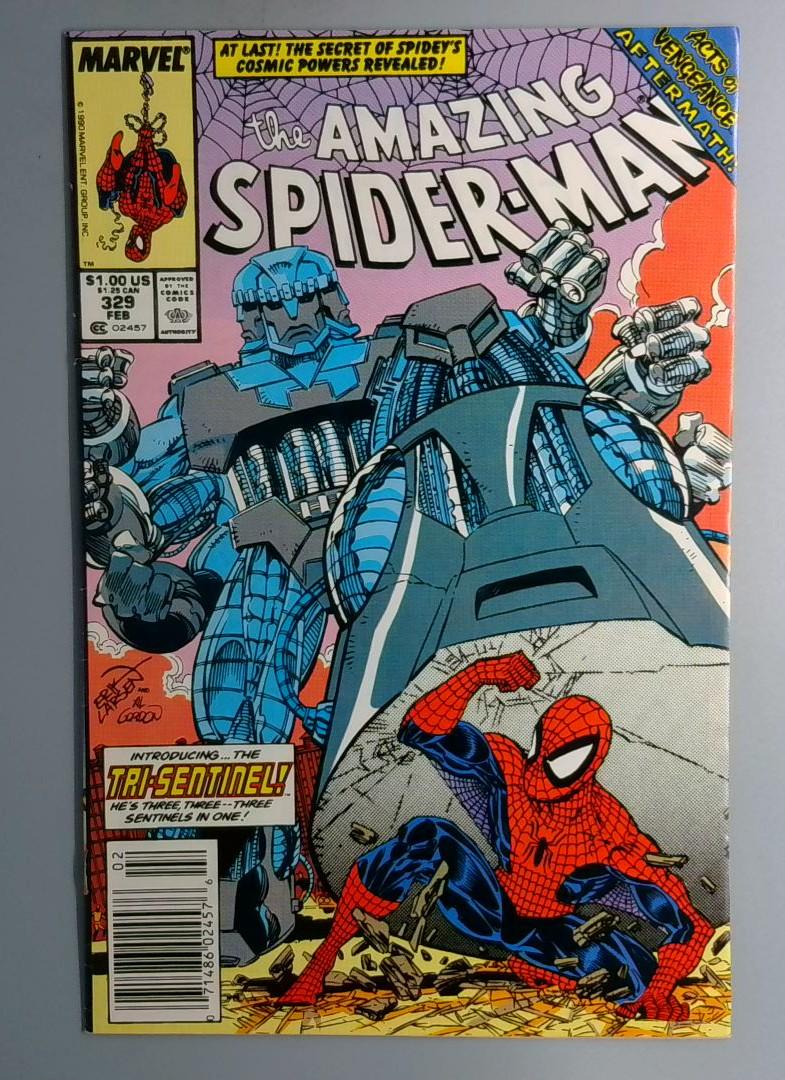 Amazing Spider-Man #329 Newsstand Edition Marvel 1990