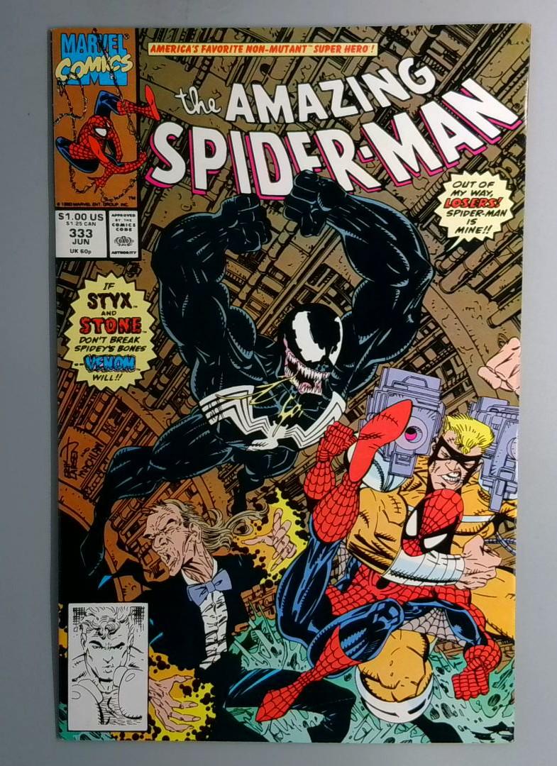 Amazing Spider-Man #333 Venom, Erik Larsen, Marvel 1990