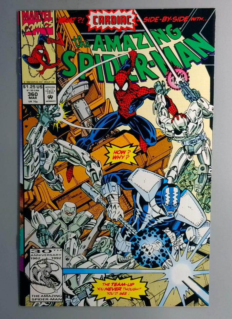 Amazing Spider-Man #360 Cameo Appearance of Carnage Marvel 1992