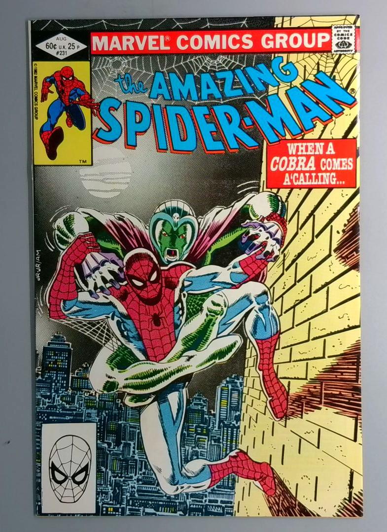 Amazing Spider-Man #231 VF/NM Cobra Marvel Comics 1982
