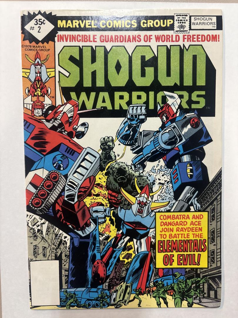 Shogun Warriors #2 Marvel 1978
