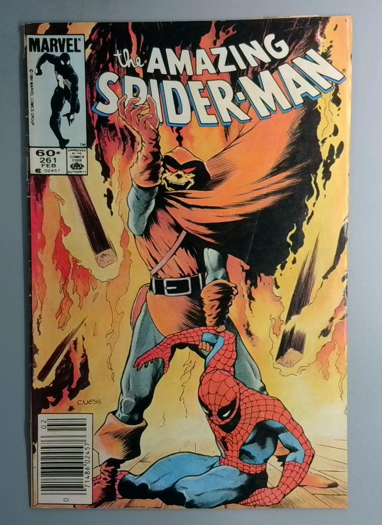 Amazing Spider-Man #261 Hobgoblin Vs Harry Osborn Newsstand Marvel 1984