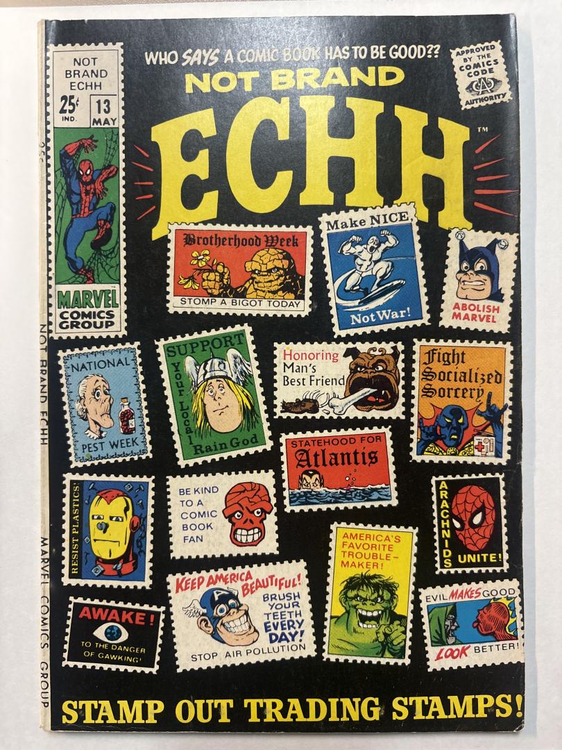 Not Brand Echh #13 VG+ Marvel 1968