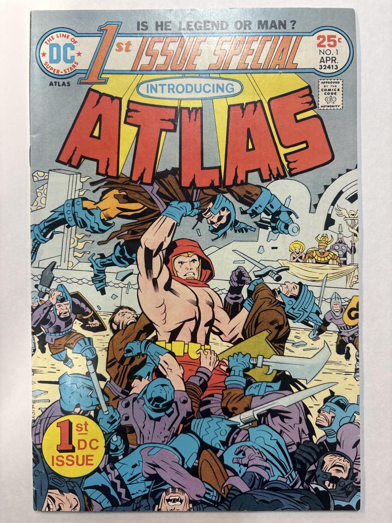 Atlas #1 FN DC Comics April 1975