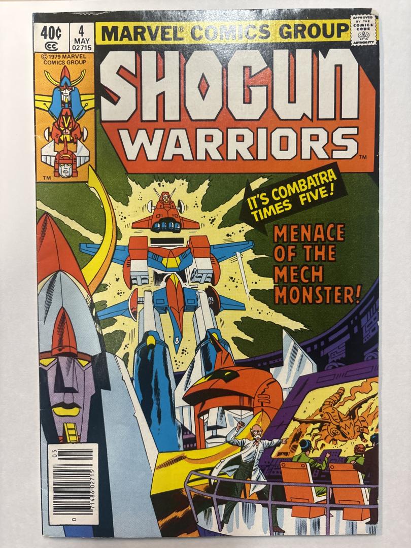 Shogun Warriors #4 FN Marvel 1979