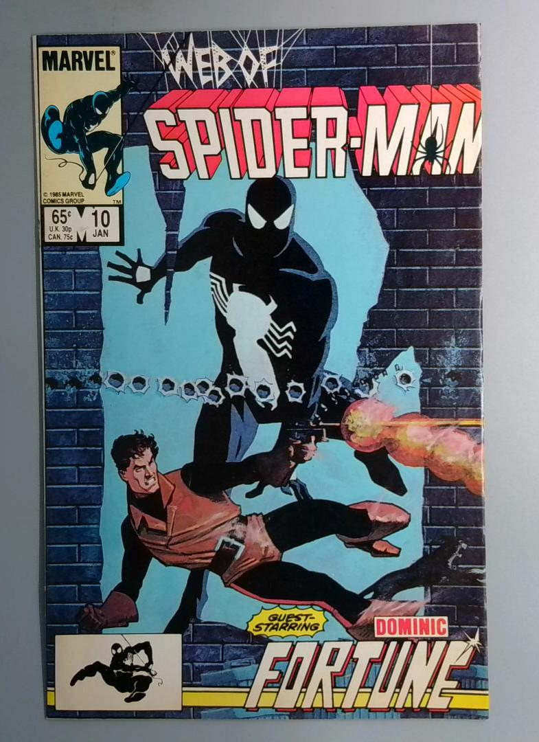 Web of Spider-Man #10 1st Appearance of Future Max Marvel 1986