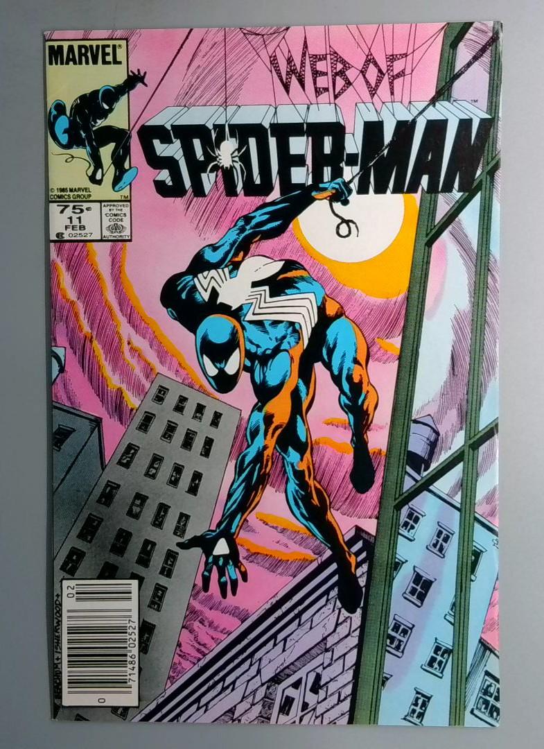Web of Spider-Man #11 Newsstand Edition Marvel 1986