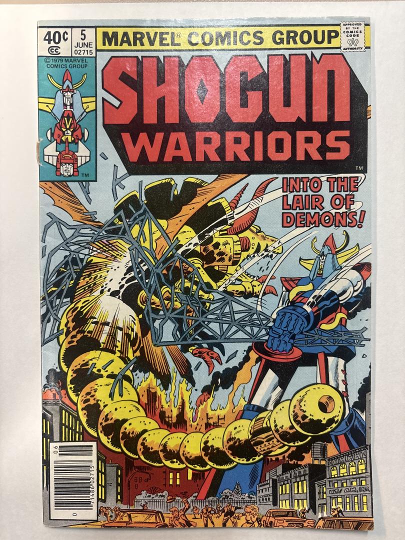 Shogun Warriors #5 Marvel 1979