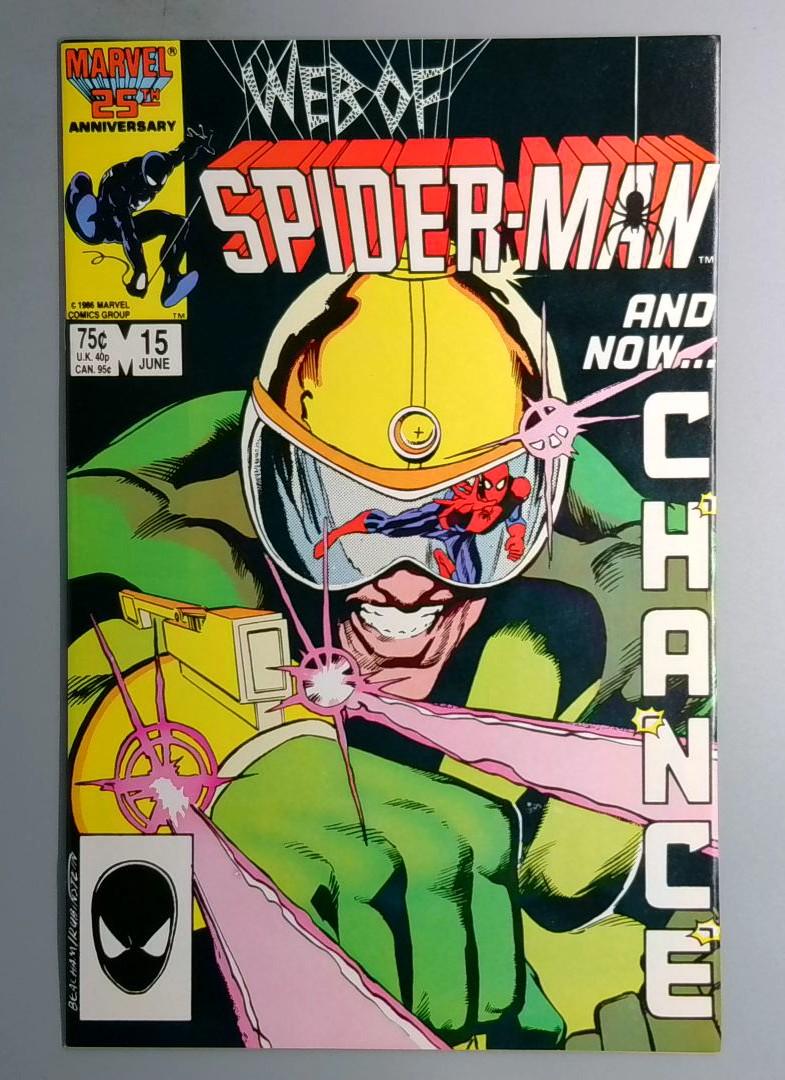 Web of Spider-Man #15 VF/NM 1st Chance Marvel 1986