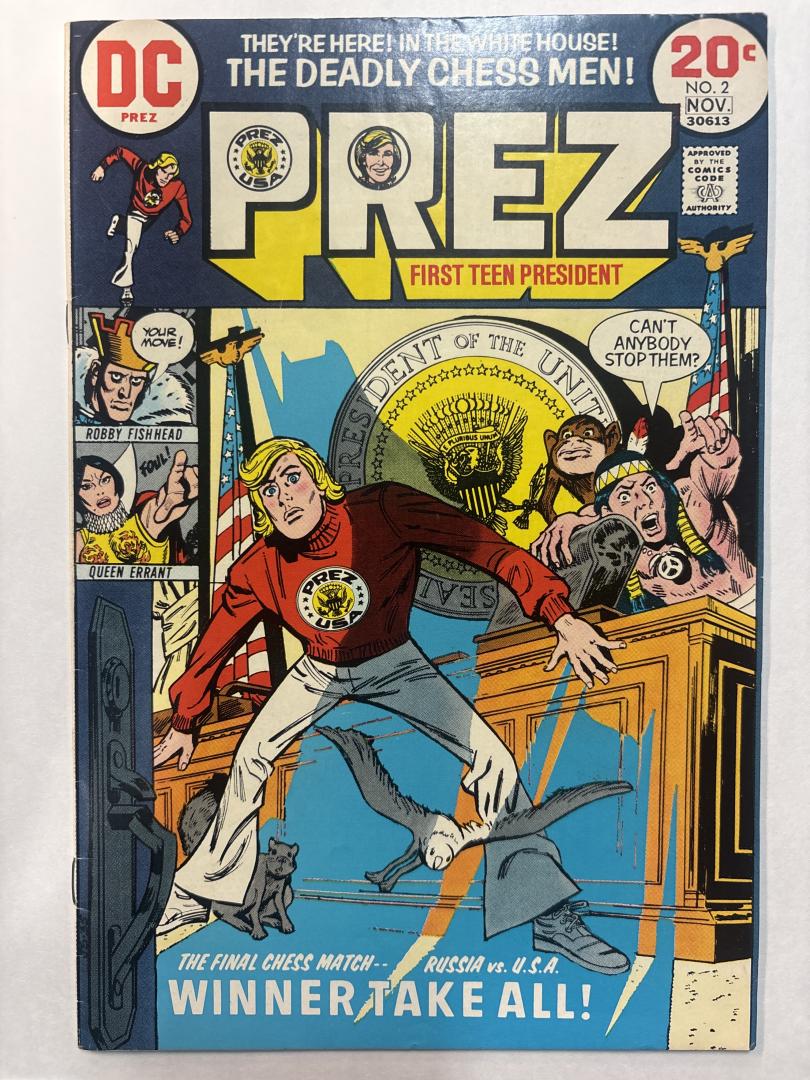 Prez #2 DC November 1973