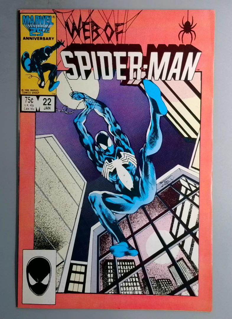 Web of Spider-Man #22 Direct Edition Marvel 1987