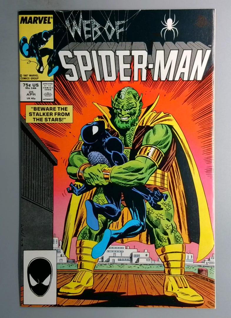 Web of Spider-Man #25 Direct Edition Marvel 1987
