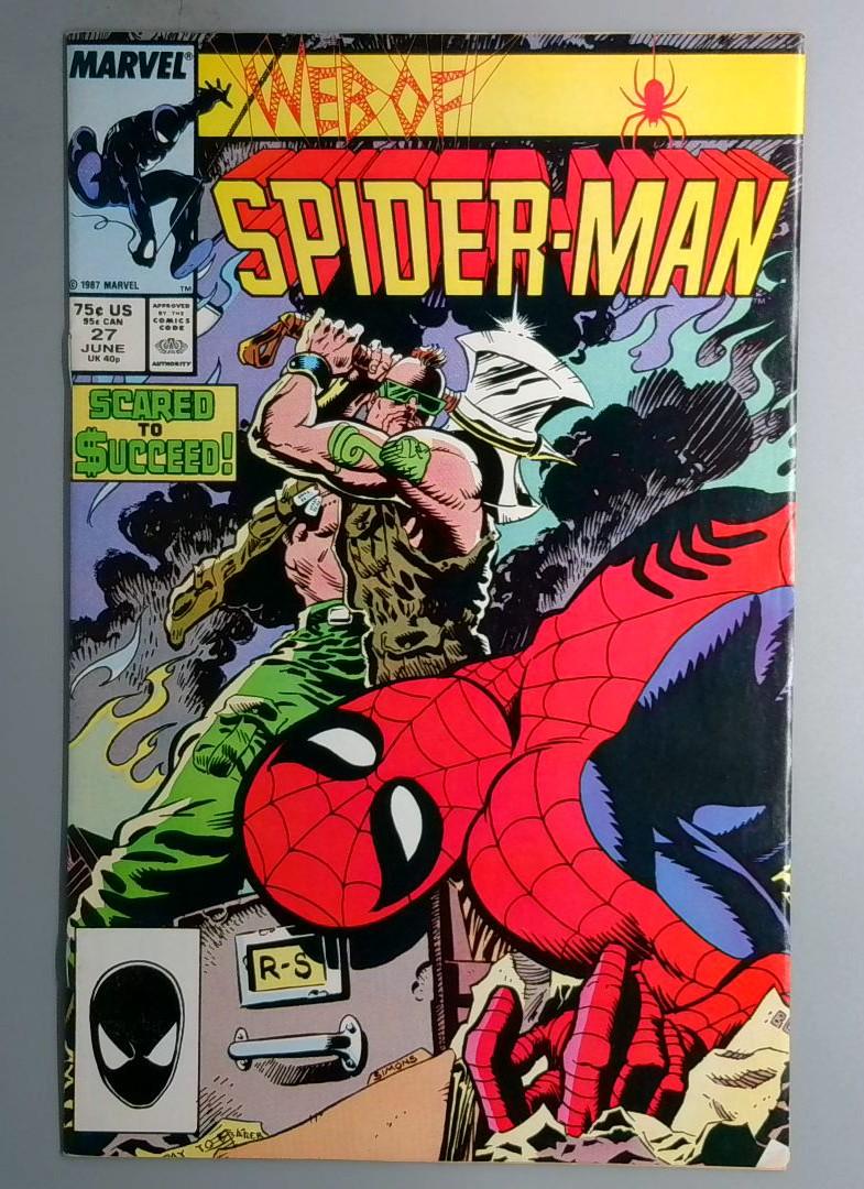 Web of Spider-Man #27 Direct Edition Marvel 1987