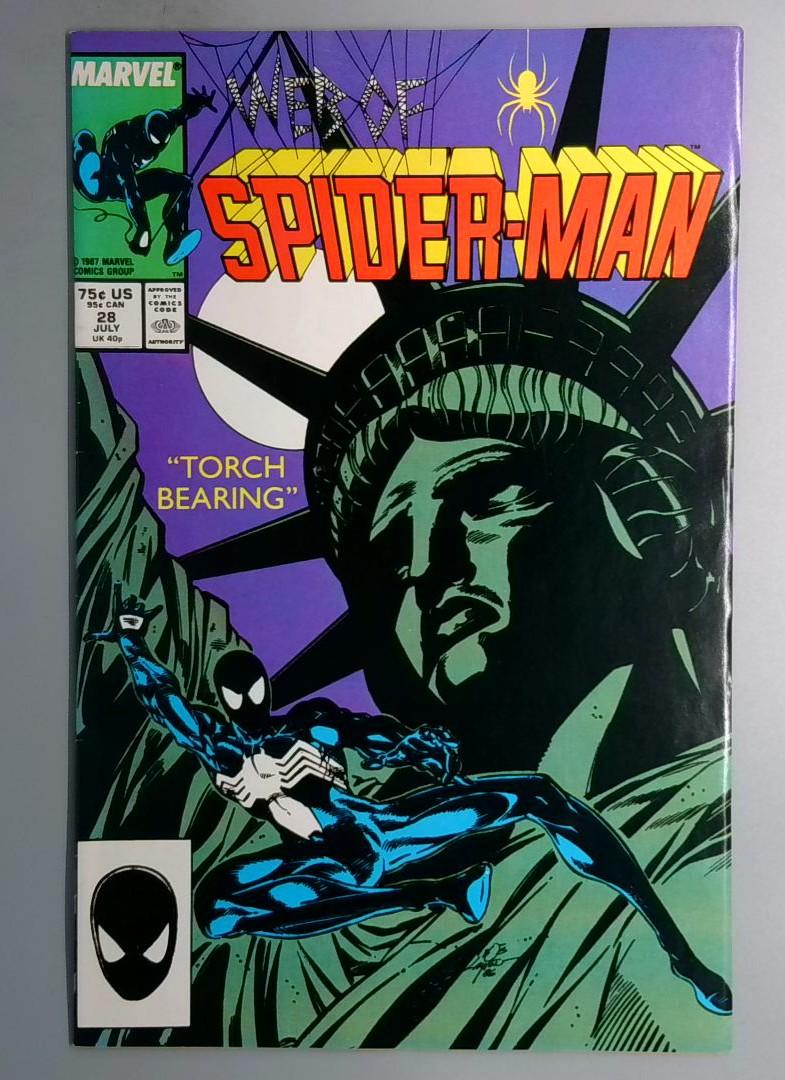 Web of Spider-Man #28 Direct Edition Marvel 1987