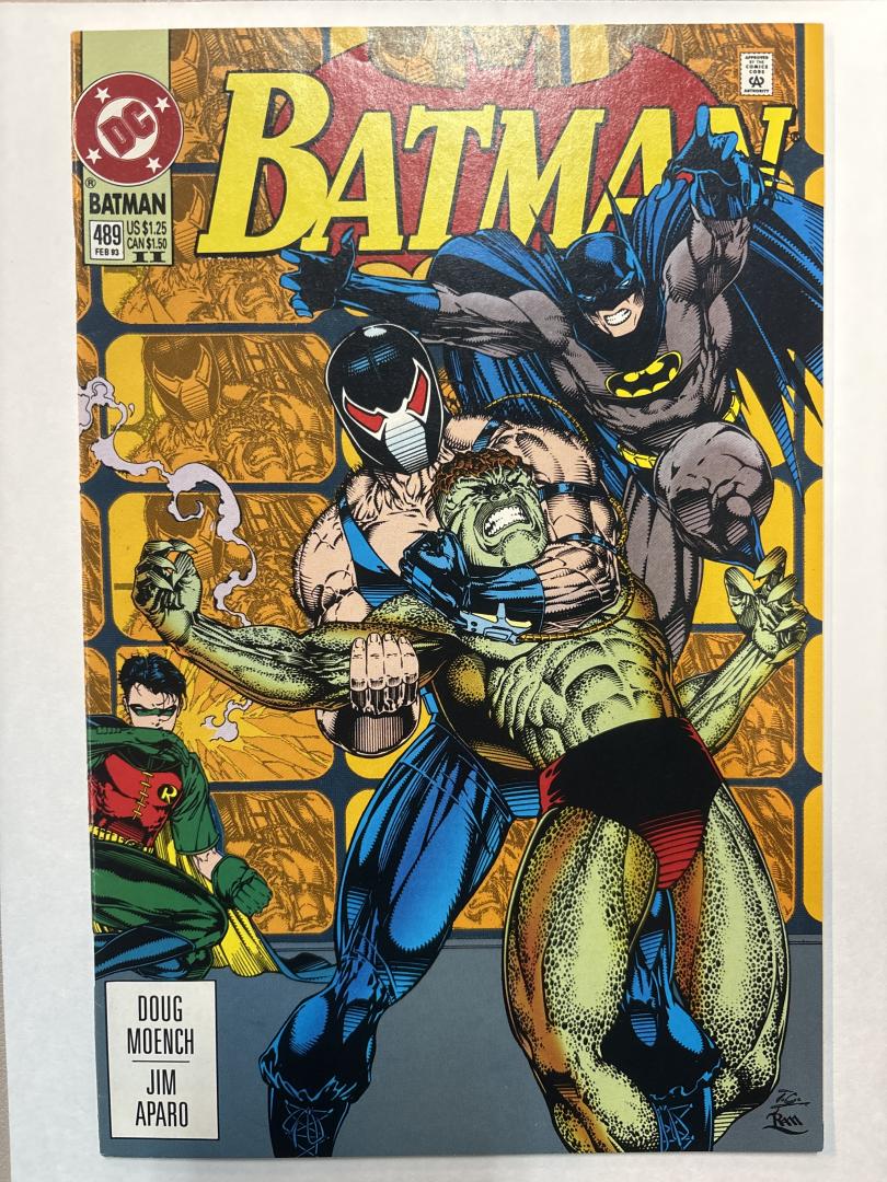 Batman #489 VF+ 2nd Print DC 1993