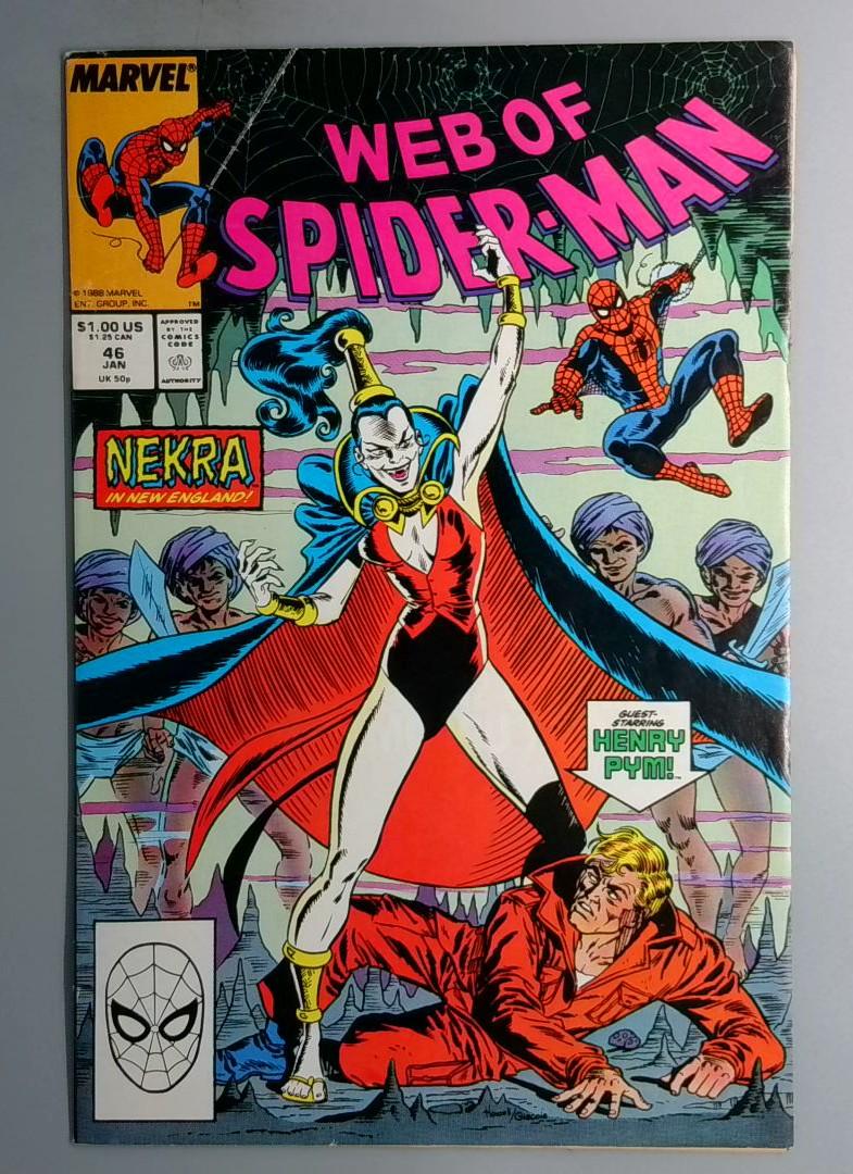 Web of Spider-Man #46 Marvel 1989