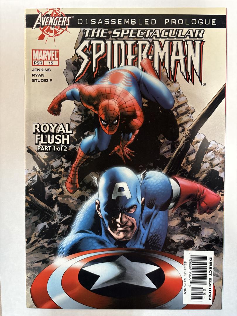Spectacular Spider-Man #15 NM 1st Appearance of the 2nd SpiderQueen Marvel 2004