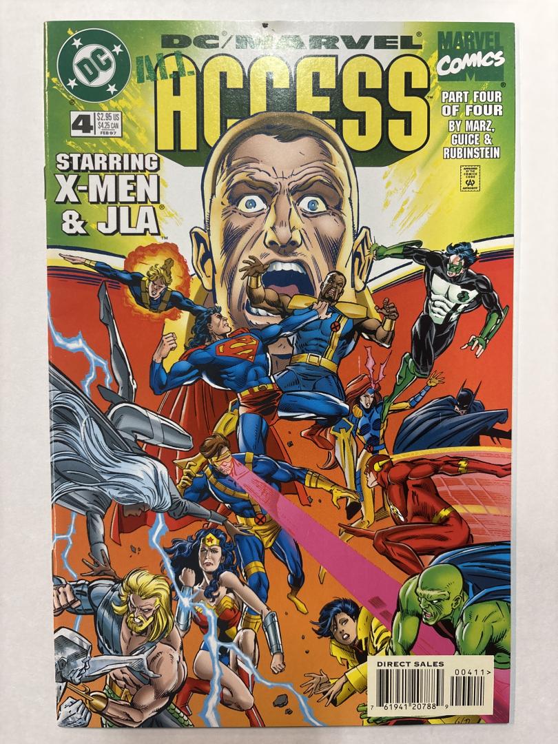 DC Marvel Comics Access #4 Part Four of Four 1997