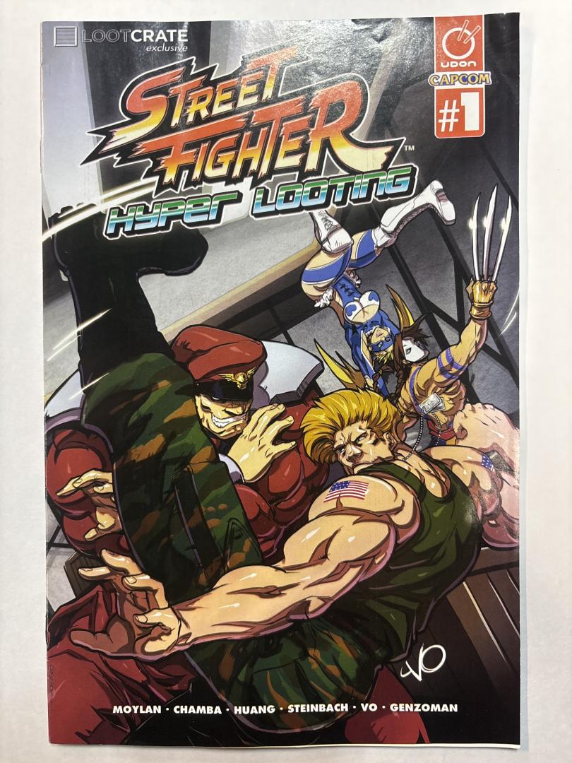 Street Fighter Hyper Looting #1 Capcom Loot Crate Exclusive 2016