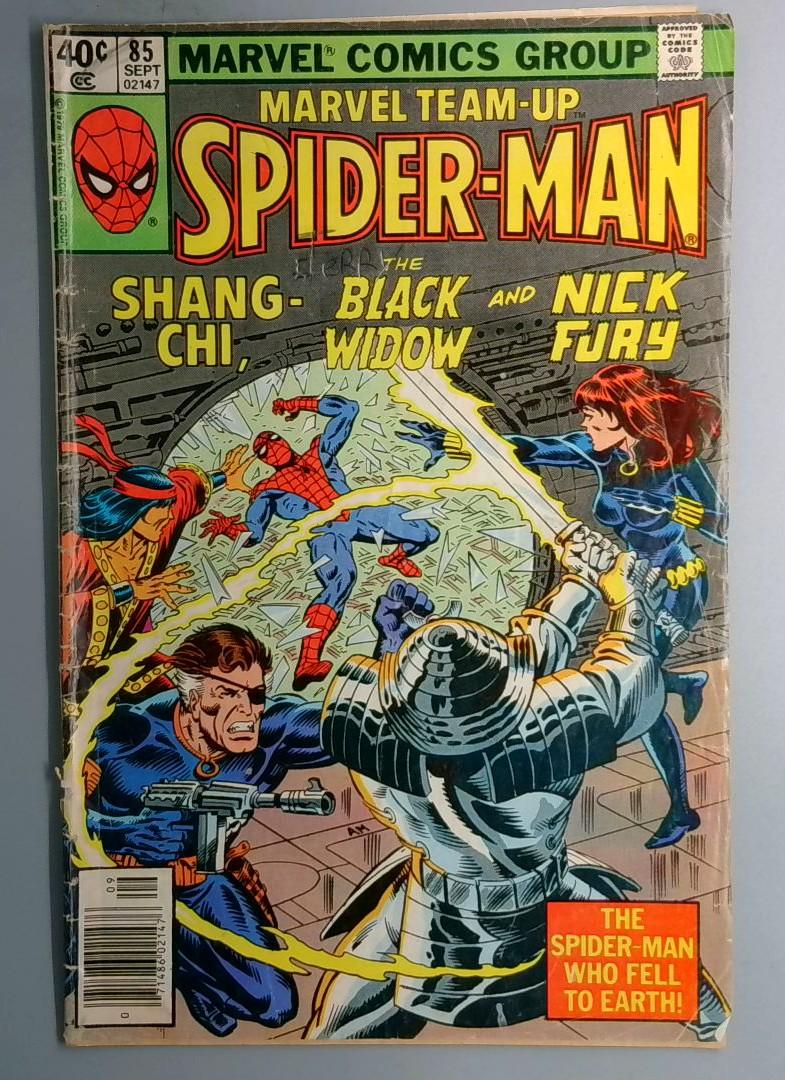 Marvel Team-Up #85 Shang-Chi/Black Widow/Nick Fury Newsstand Marvel